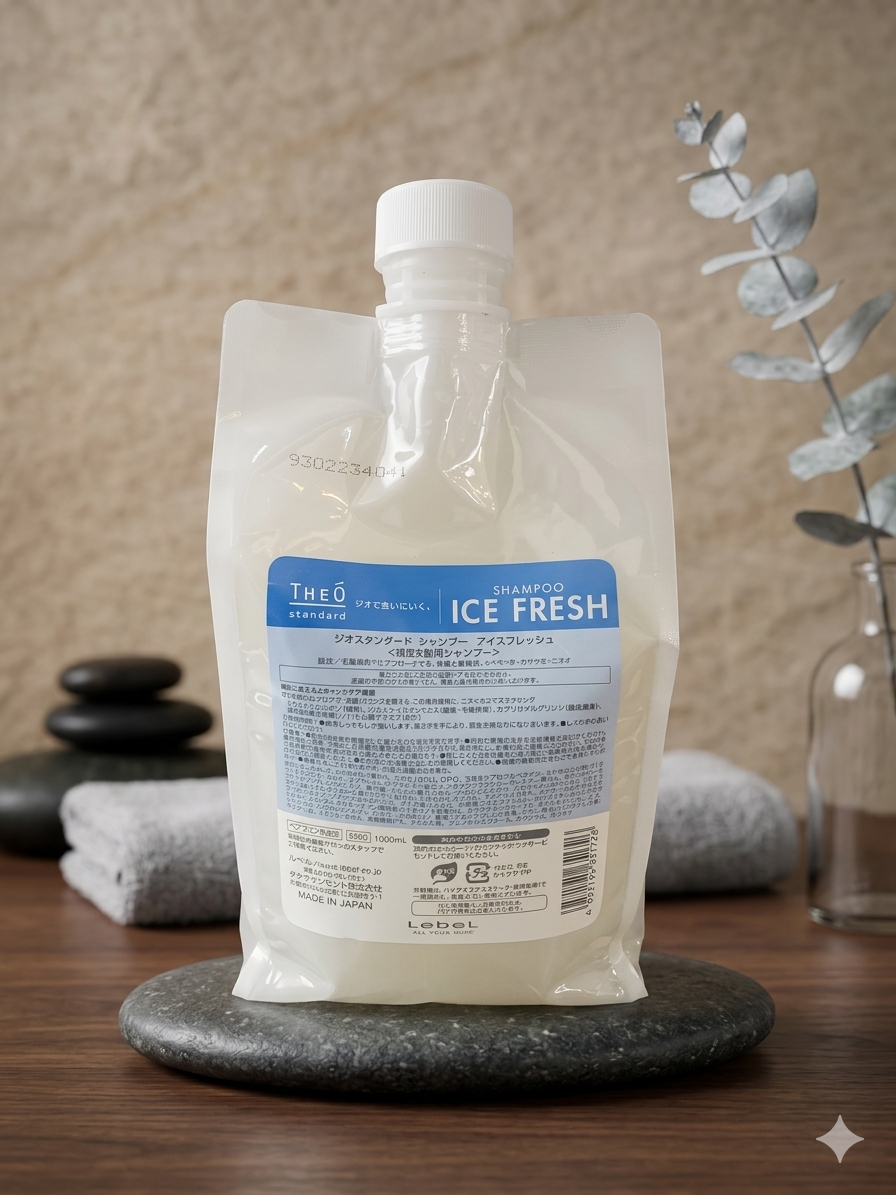 Lebel Theo Ice Fresh Shampoo 1000ML